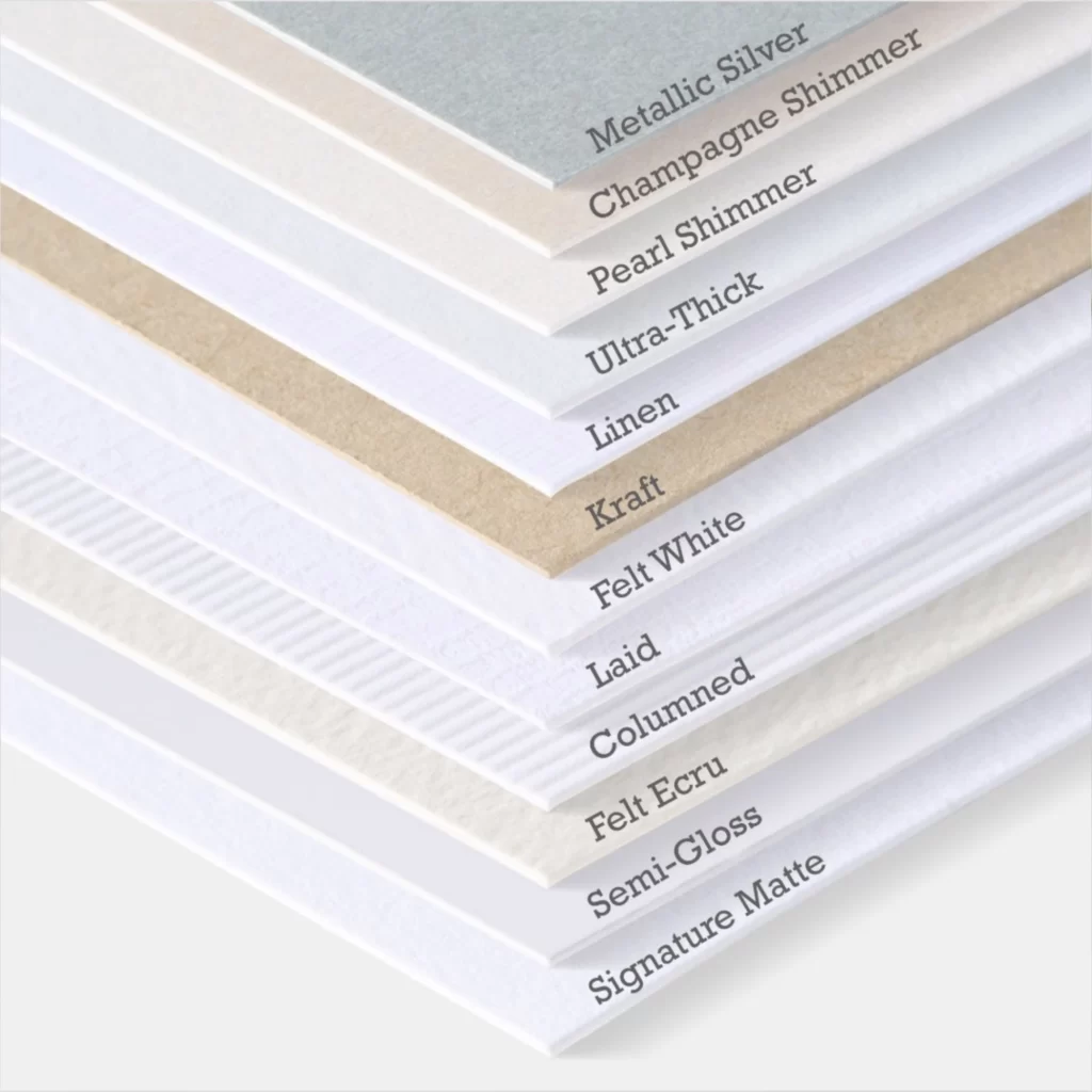 Paper types