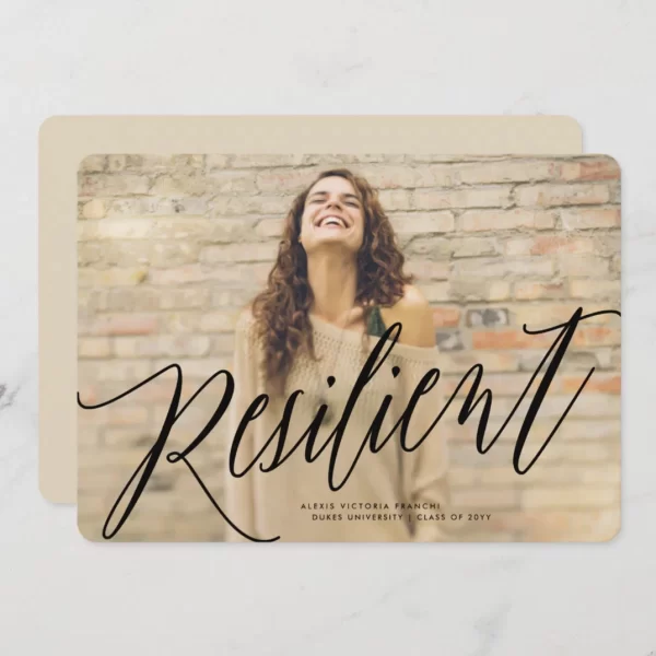 Resilient grad announcement