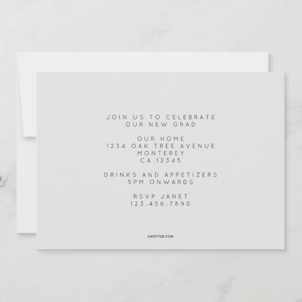 Yin and Yang Graduation Announcement - Image 2